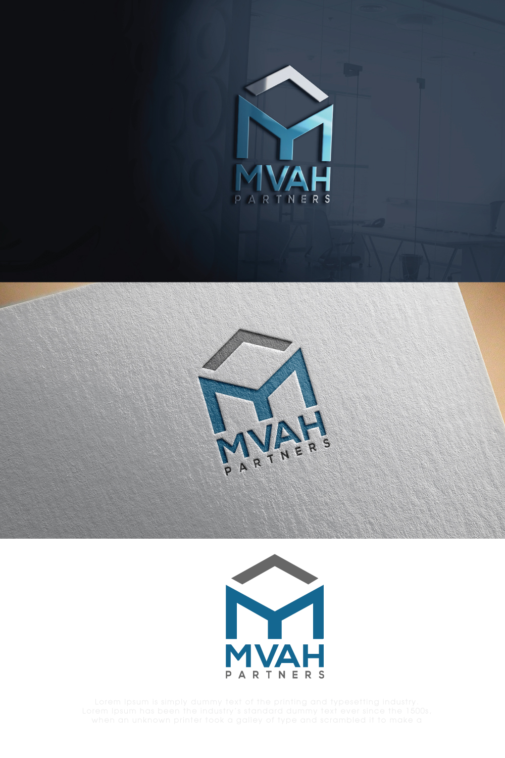Logo Design by solidinto for MVAH Partners | Design #17572891
