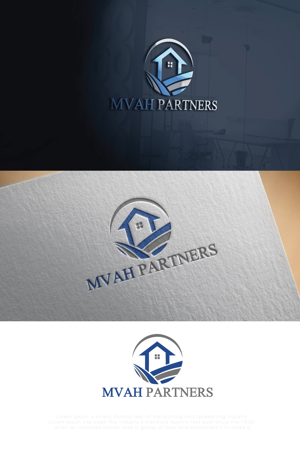 Logo Design by solidinto for MVAH Partners | Design #17579388
