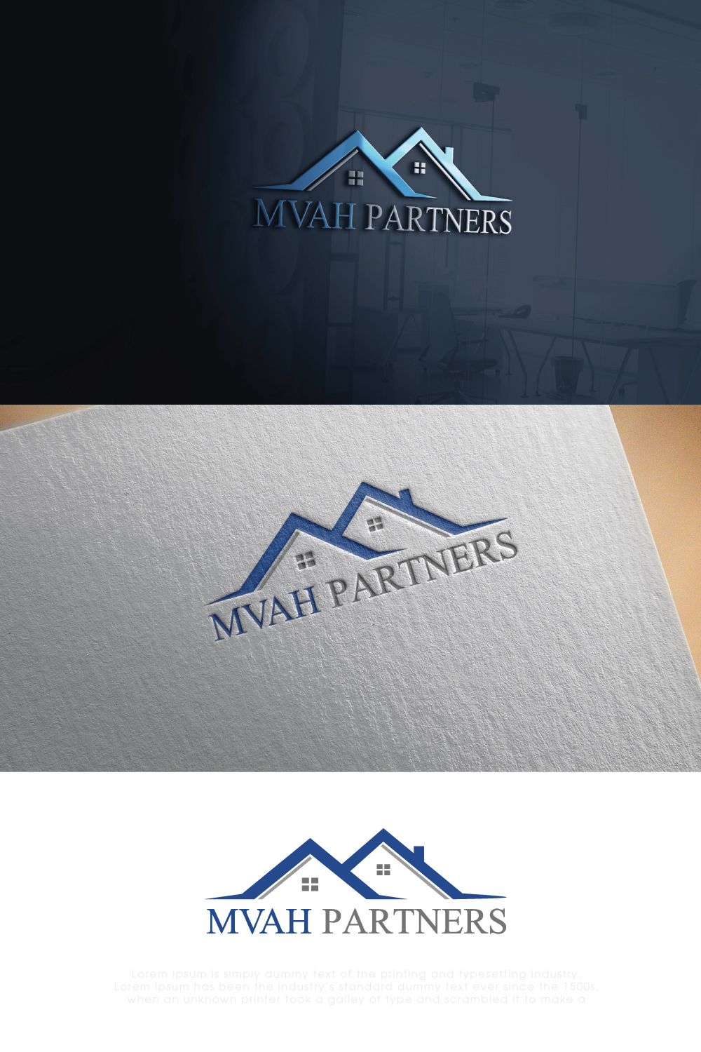 Logo Design by solidinto for MVAH Partners | Design #17579390