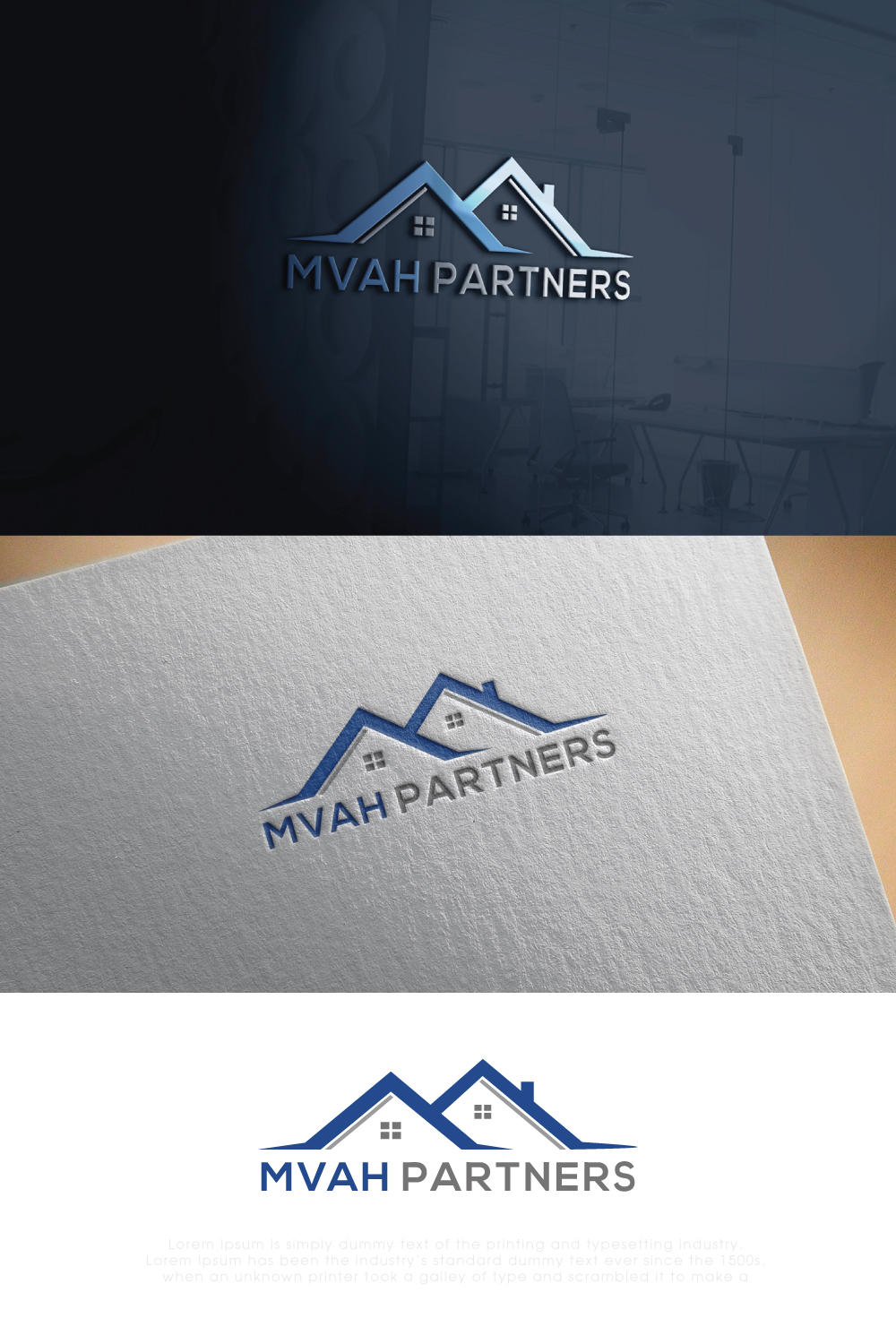 Logo Design by solidinto for MVAH Partners | Design #17579391