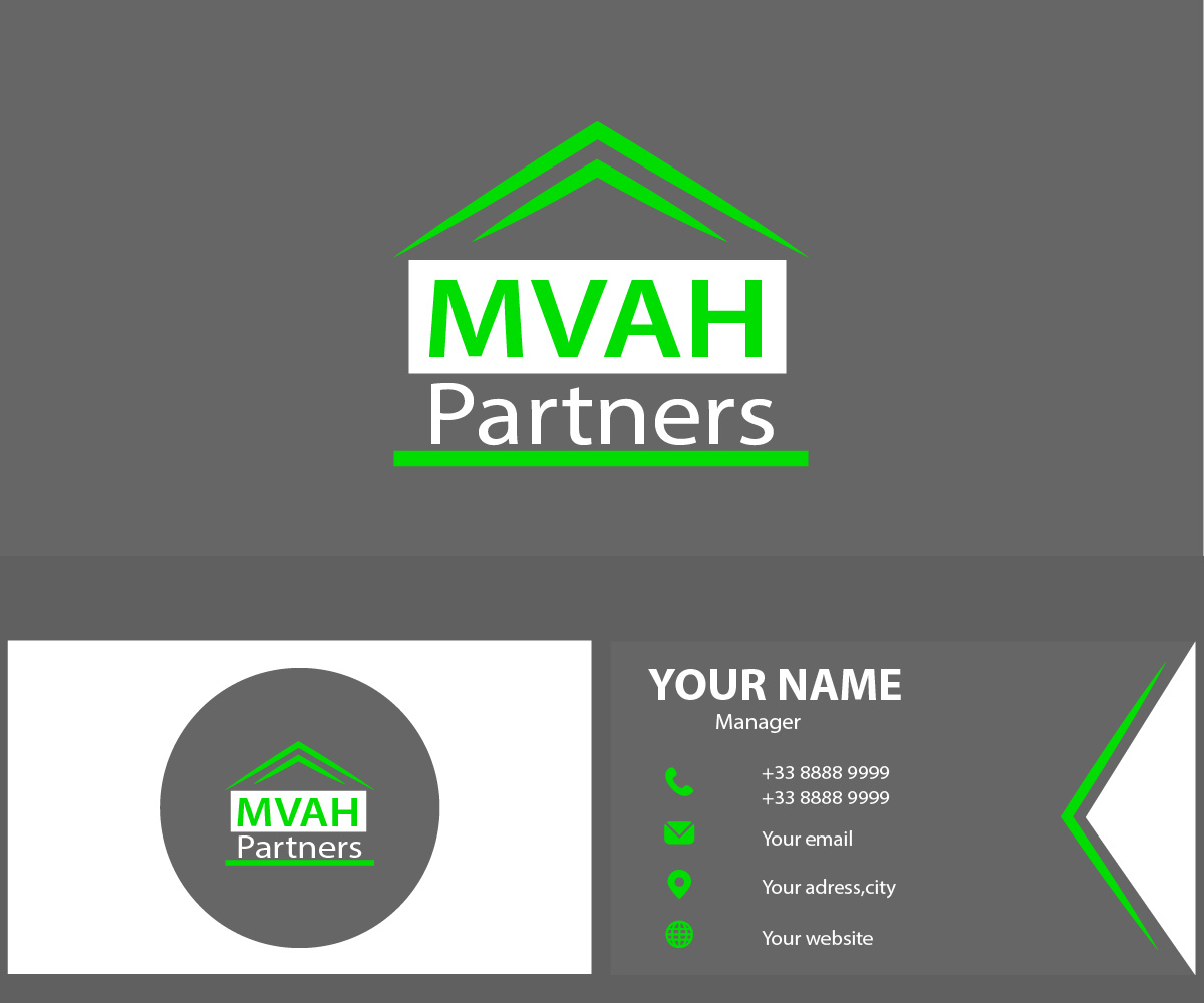 Logo Design by McQueen 2 for MVAH Partners | Design #17580388