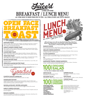 Menu Design by mrmrnjr for this project | Design: #17653409
