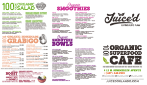Menu Design by mrmrnjr for this project | Design: #17704773