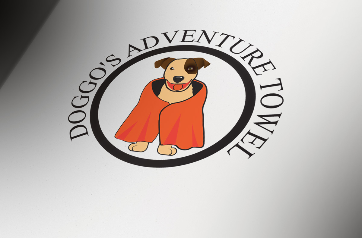 Diseño de Logo por Wonderful design para Doggo's Adventure Towel | Diseño #17431828