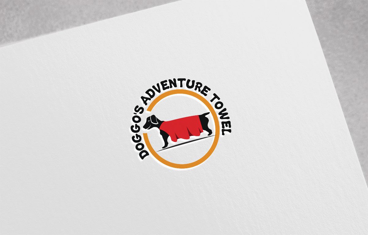 Diseño de Logo por Wonderful design para Doggo's Adventure Towel | Diseño #17433245