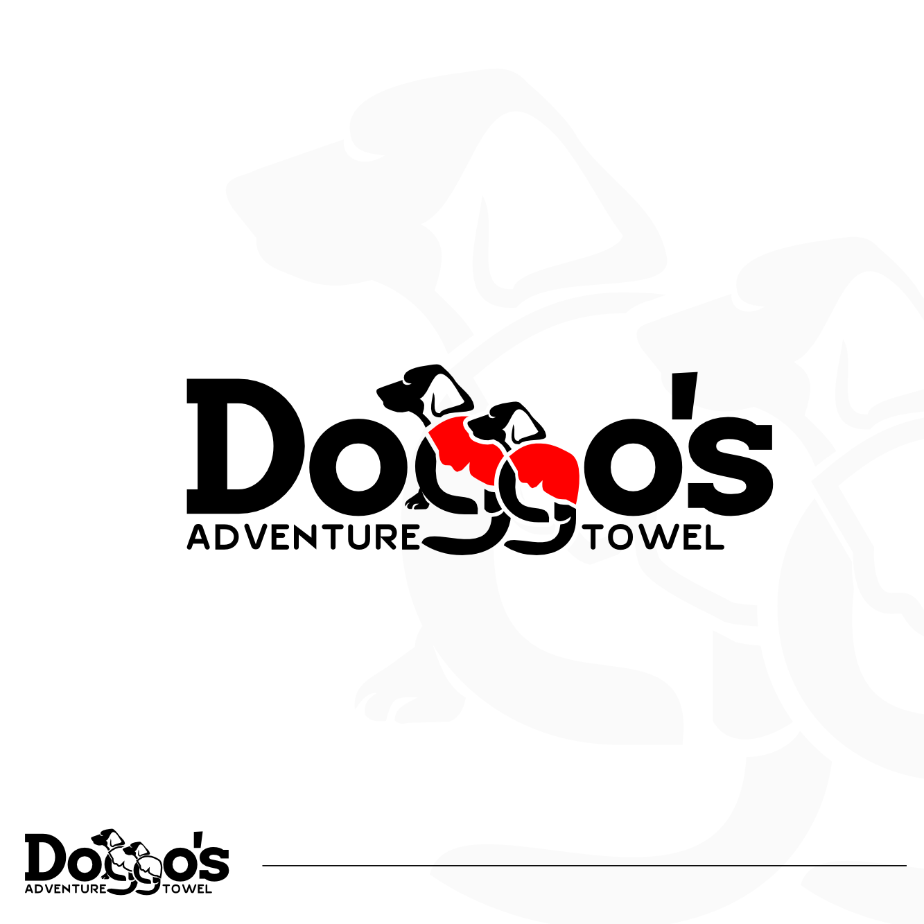 Logo Design by YOS for Doggo's Adventure Towel | Design #17426157