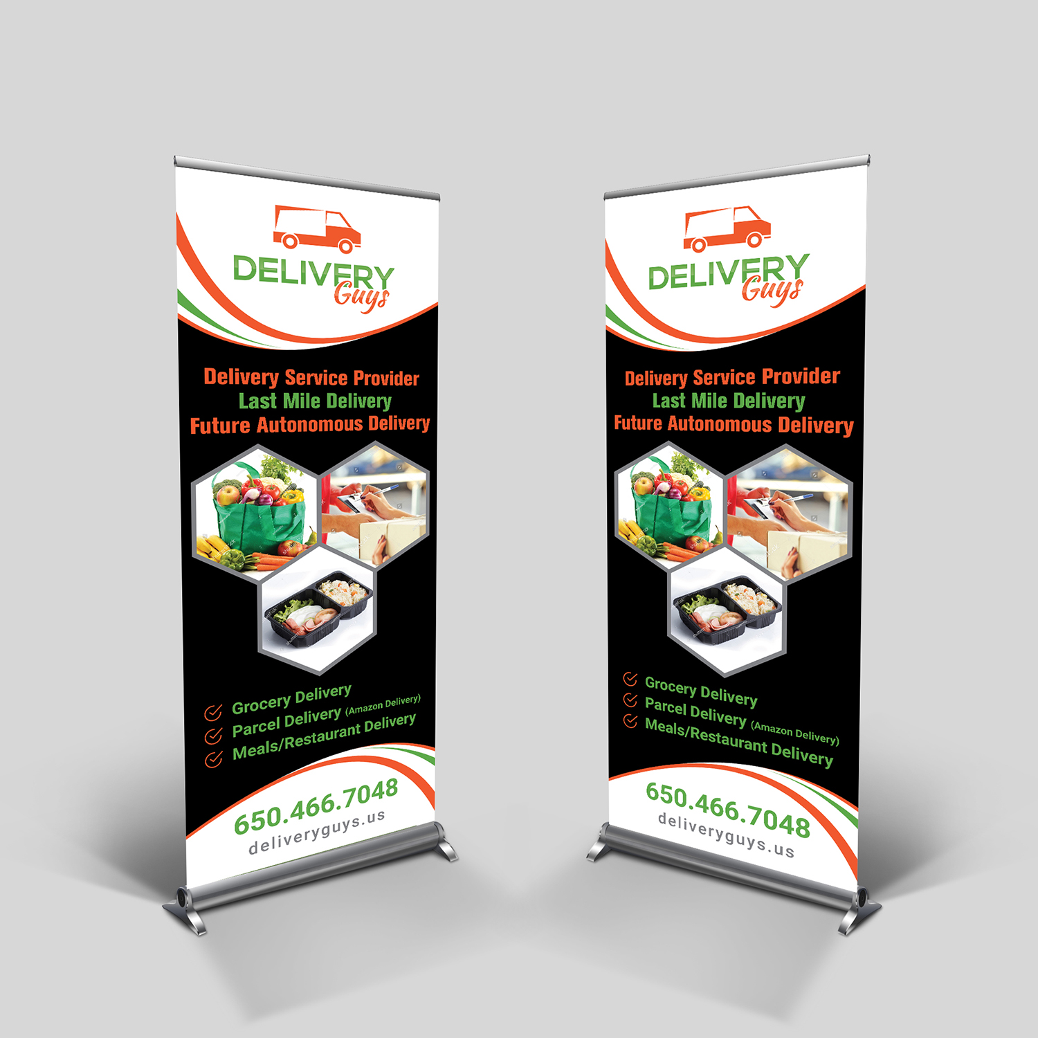 Poster Design by mmmarif1982 for Delivery Guys LLC. | Design #17421770
