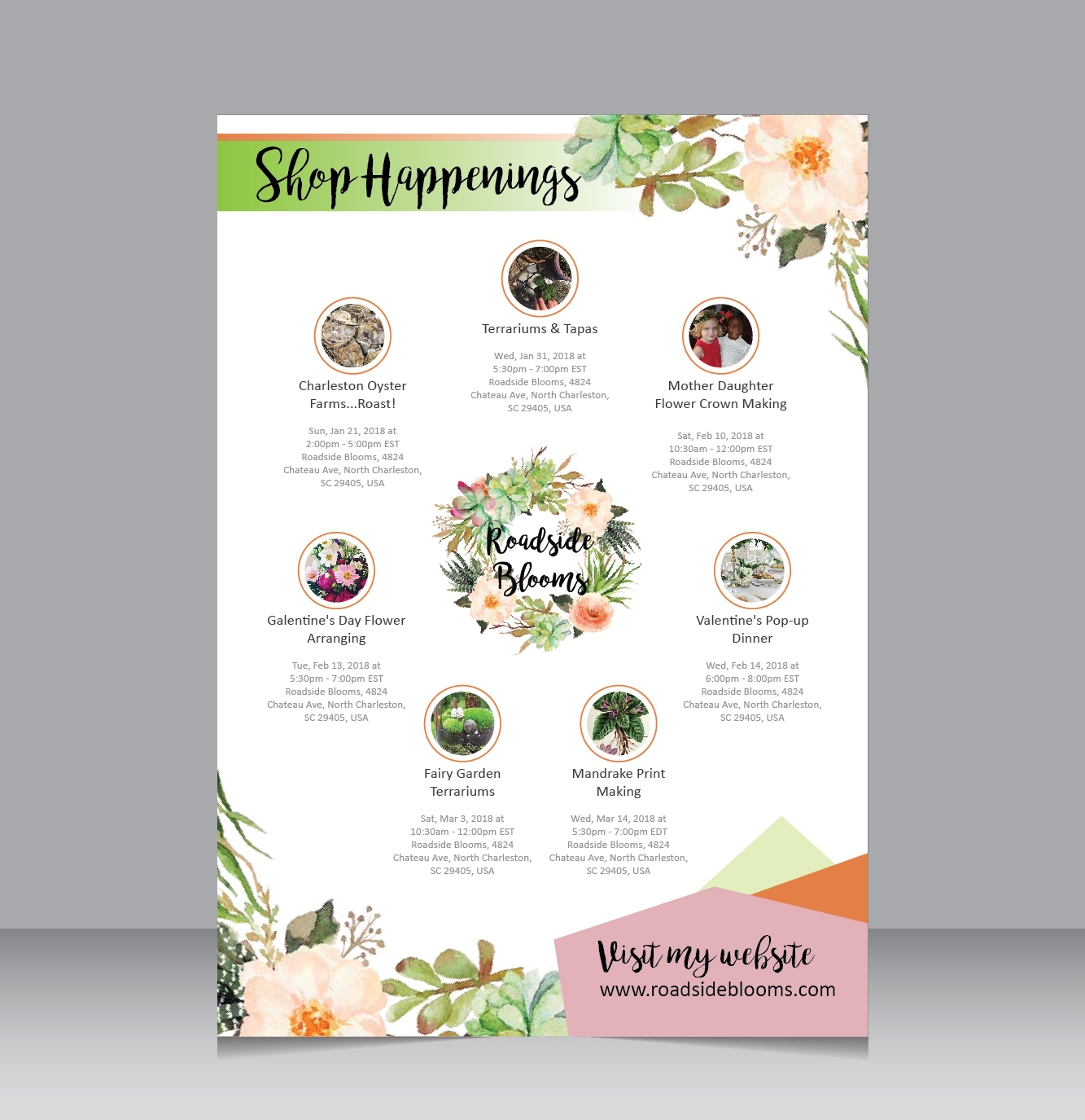 Flyer Design by Achiver for Roadside Blooms | Design #17421921