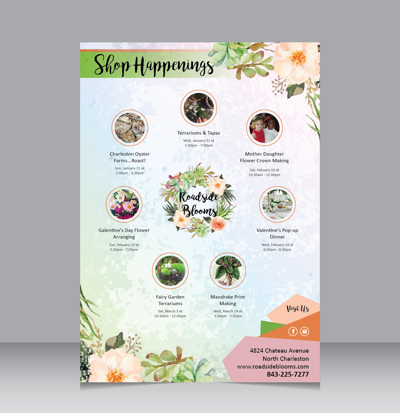 Flyer Design by Achiver for Roadside Blooms | Design #17447679
