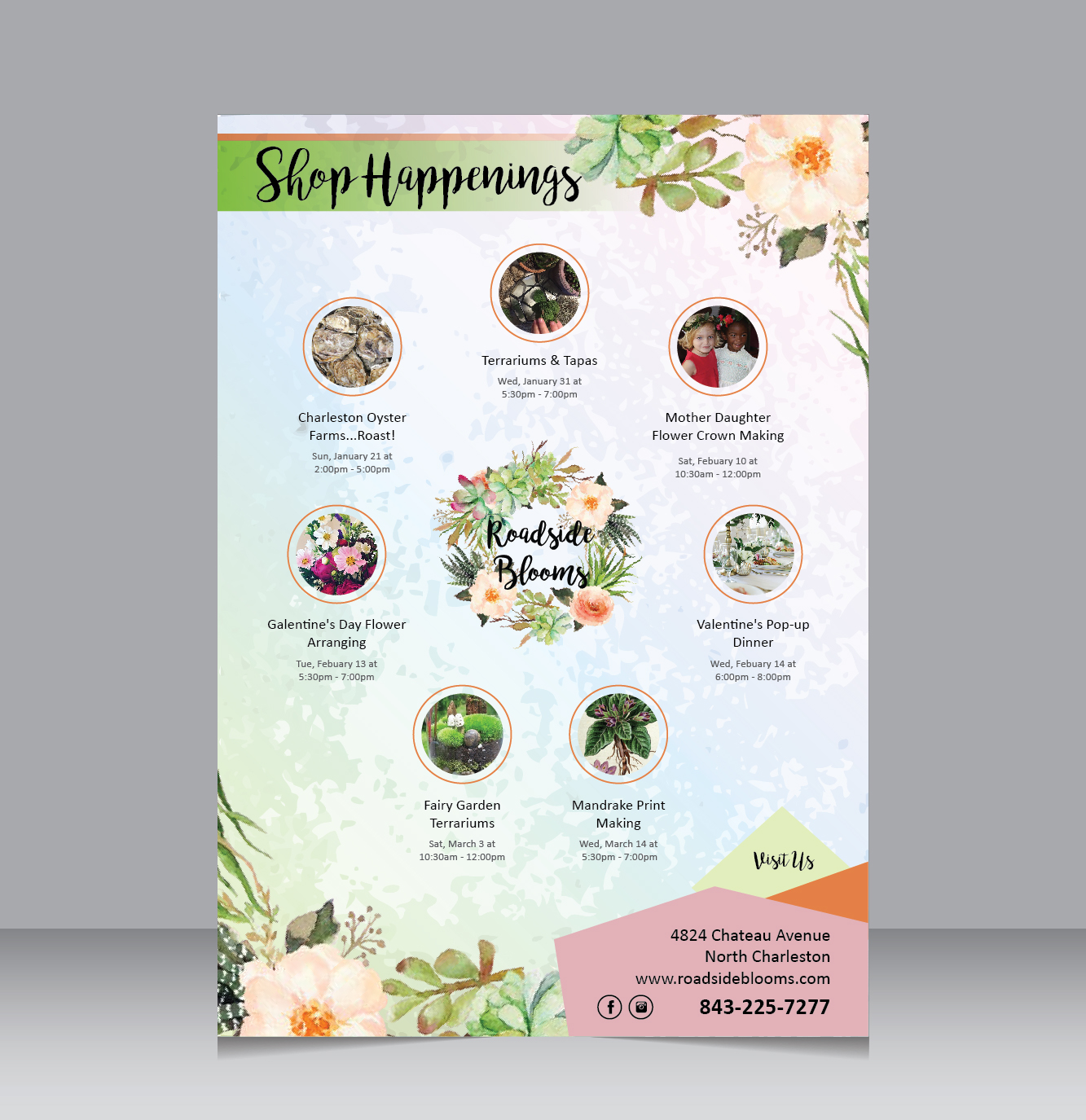 Flyer-Design von Achiver für Roadside Blooms | Design #17460987