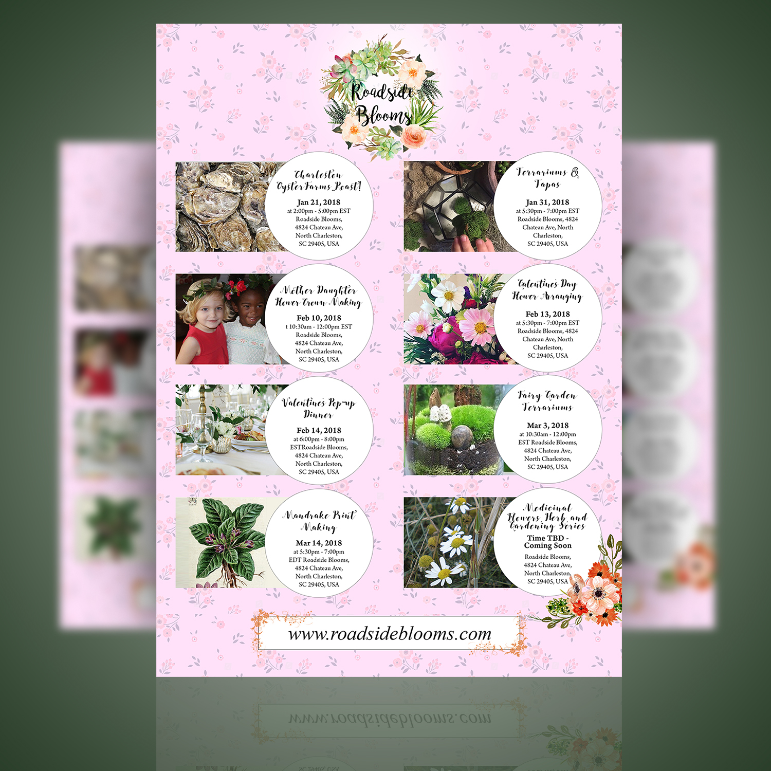 Flyer Design by debdesign for Roadside Blooms | Design #17422772