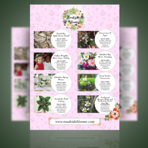 Flyer-Design von debdesign für Roadside Blooms | Design: #17422772