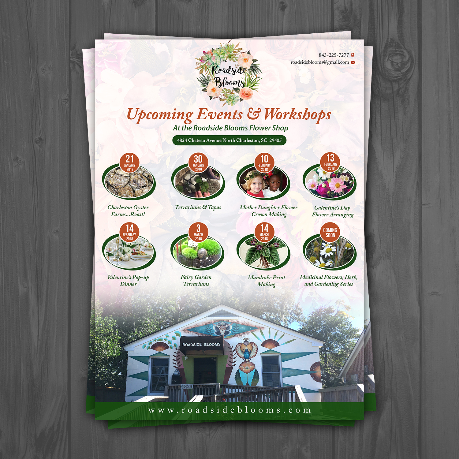 Flyer Design by aspiremedia for Roadside Blooms | Design #17423530