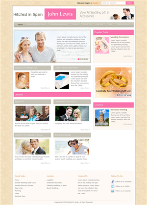 Wordpress Design by Mayank Patel