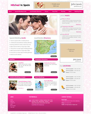 Wordpress Design by webxvision for this project | Design: #645714