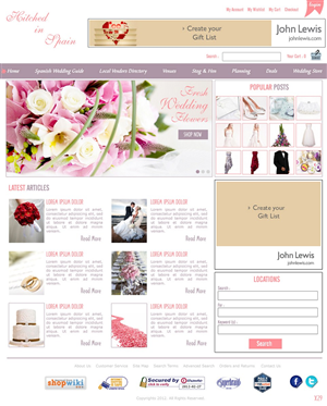 Wordpress Design by pb for this project | Design: #642320