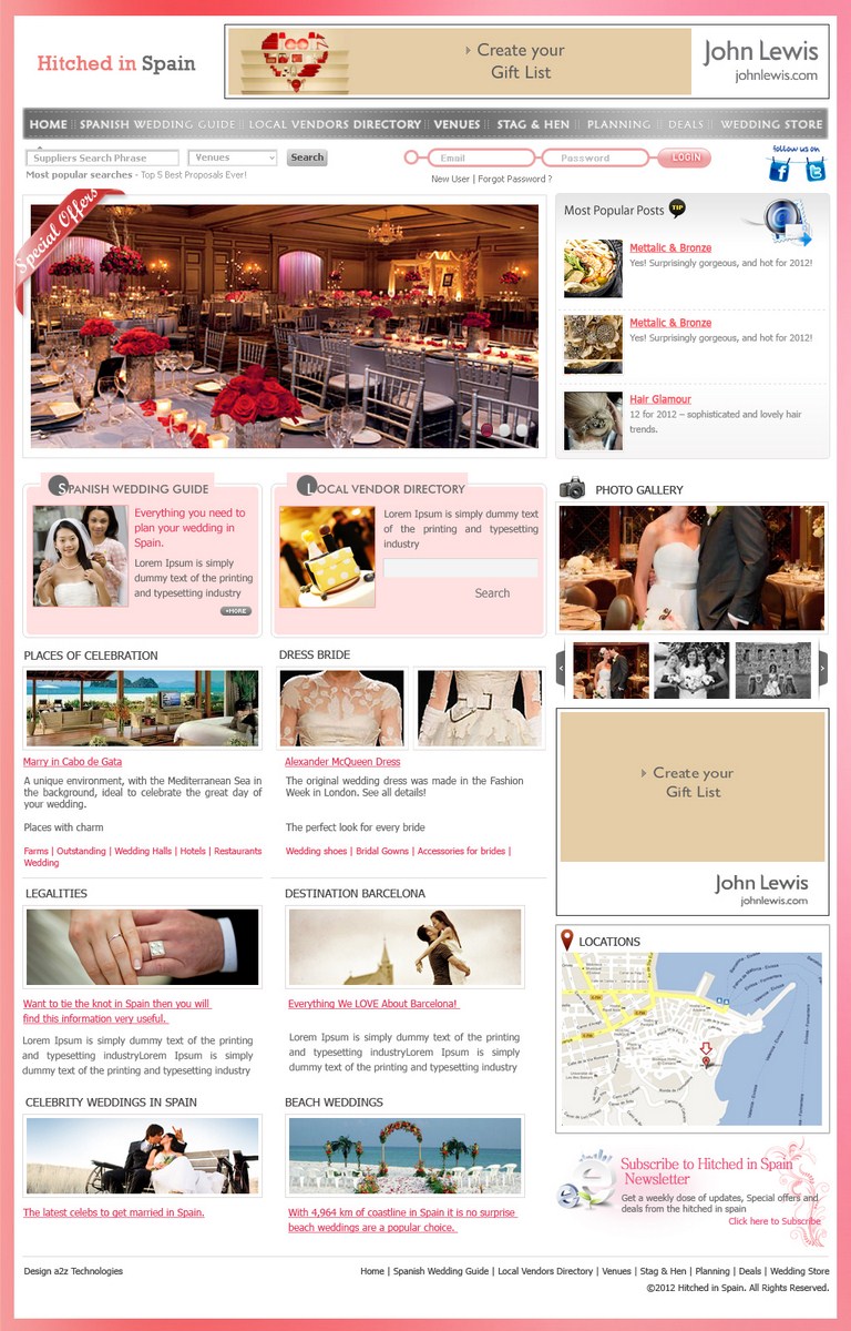 Wordpress Design by pb for this project | Design: #643672