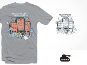 Pushing boundaries - TRIPTEASE | Diseño de Camiseta por ArtTank