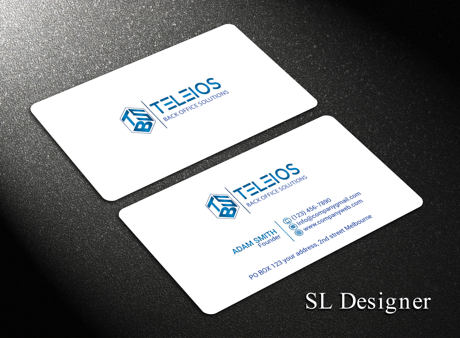 Business Card Design by SL Designer for this project | Design #17555750