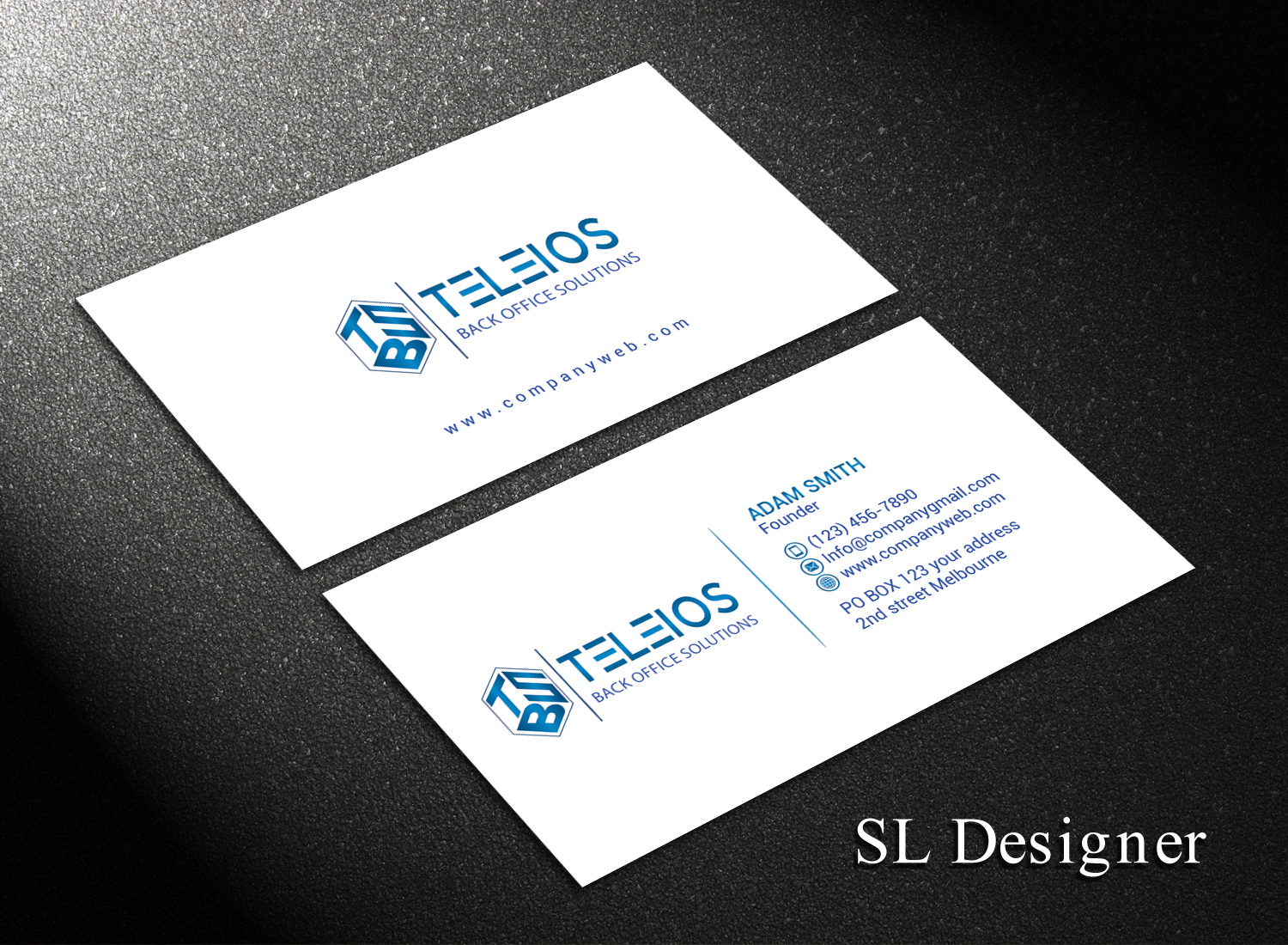 Business Card Design by SL Designer for this project | Design #17555757