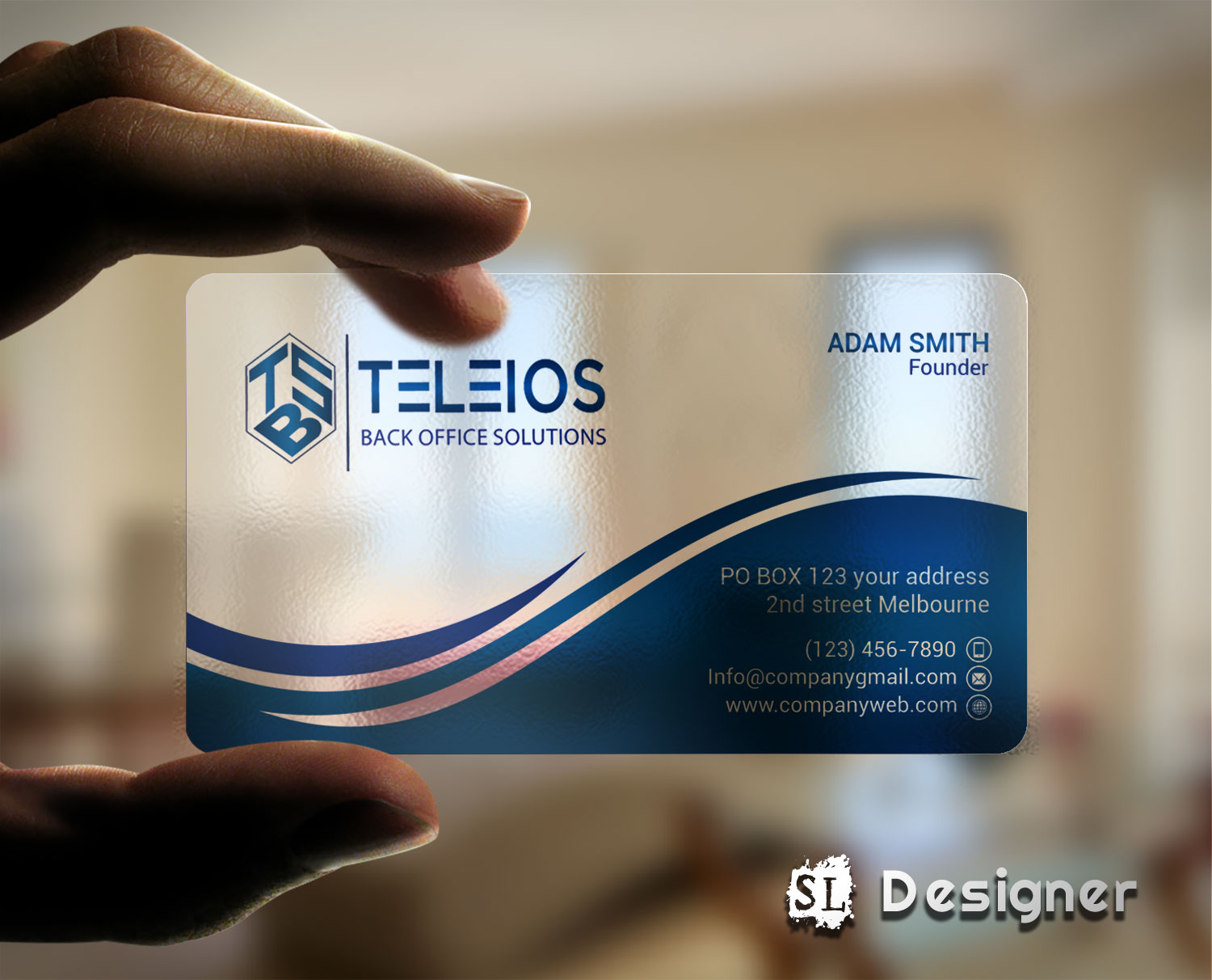 Business Card Design by SL Designer for this project | Design #17555768
