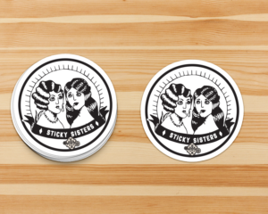 Sticky Sisters | Verpackungs-Design von Polina Perova