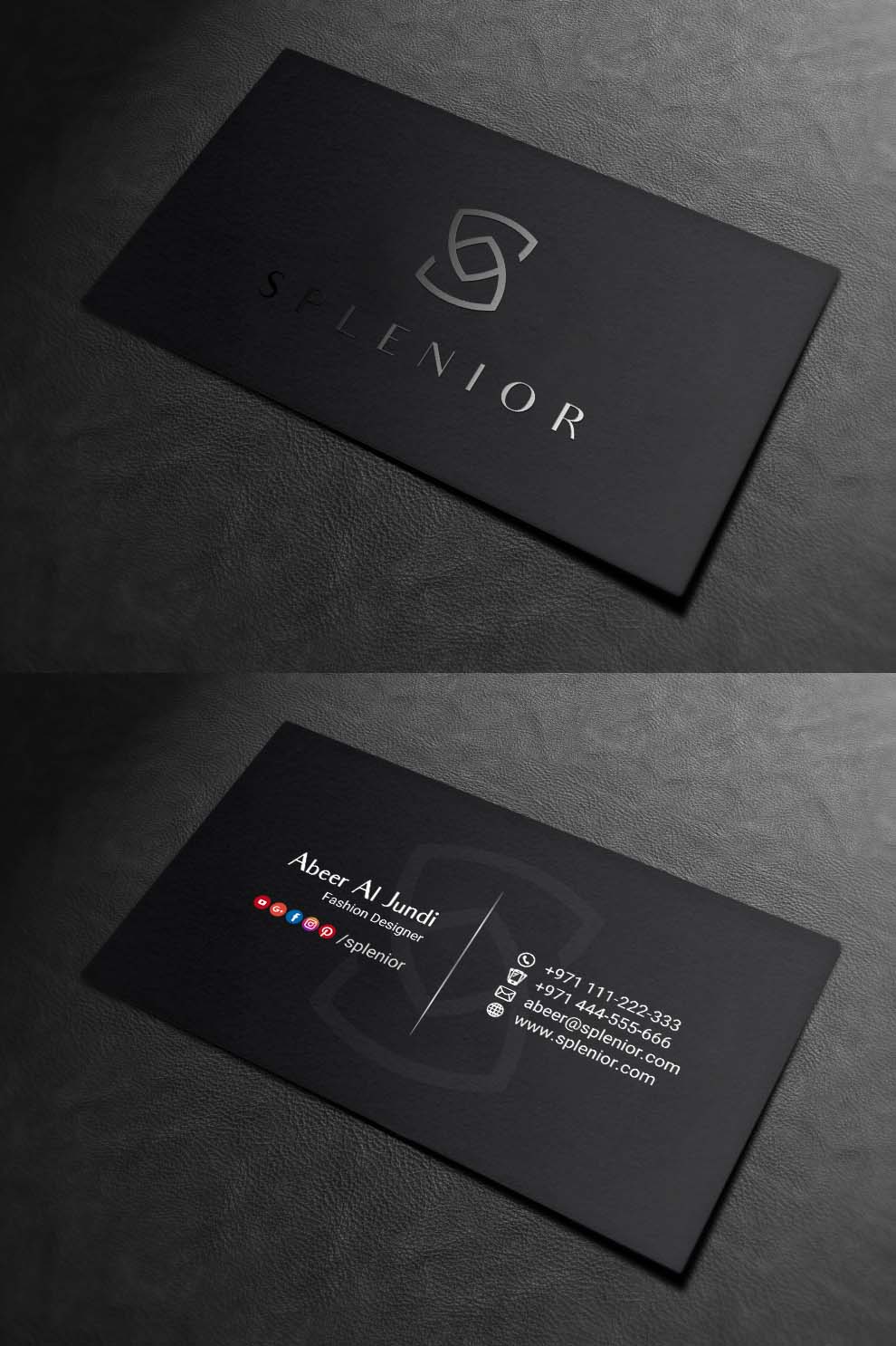 Business Card Design by INDIAN_Ashok for this project | Design #17585064