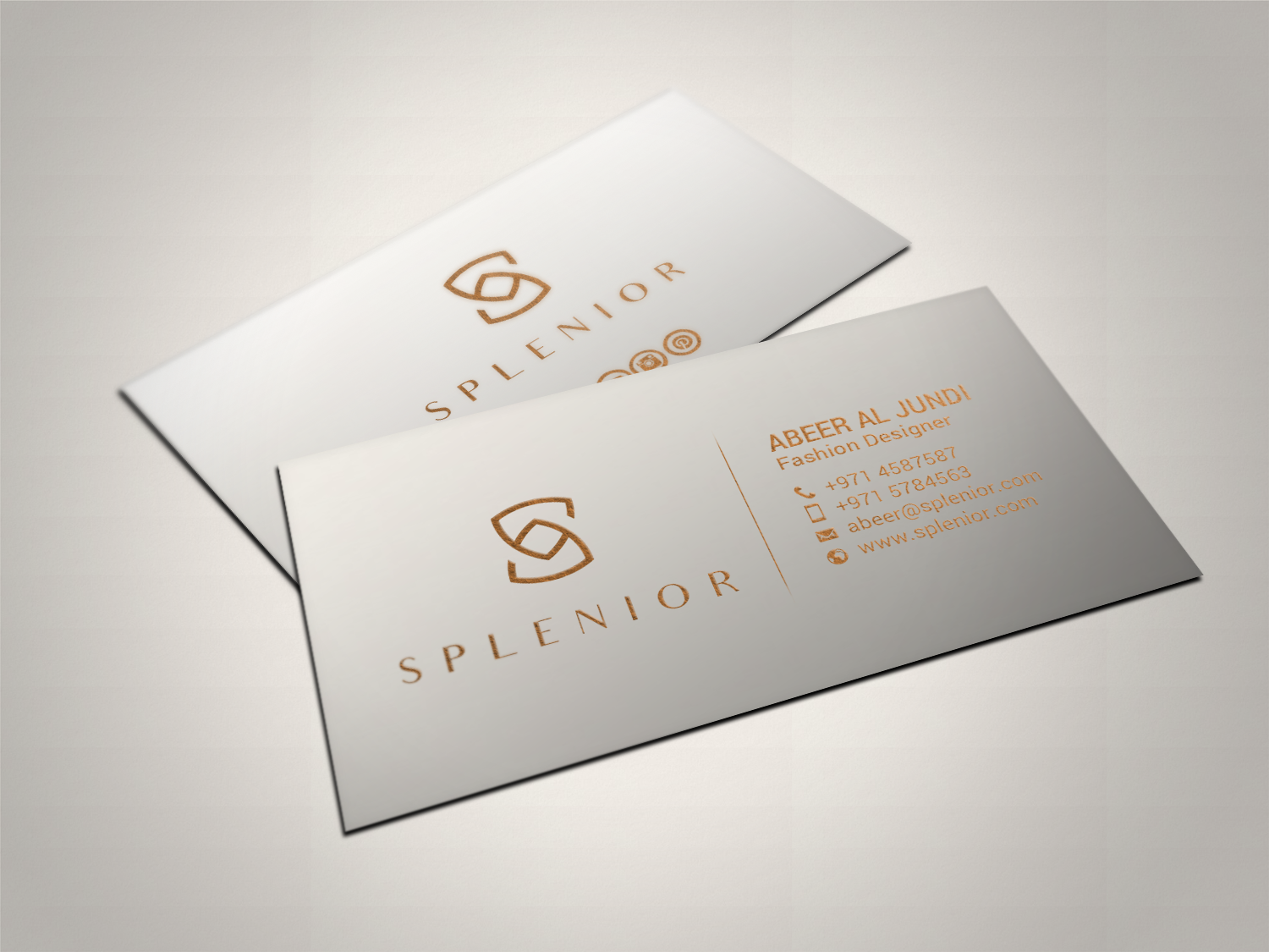 Modern, Feminine, Fashion Business Card Design for a Company by