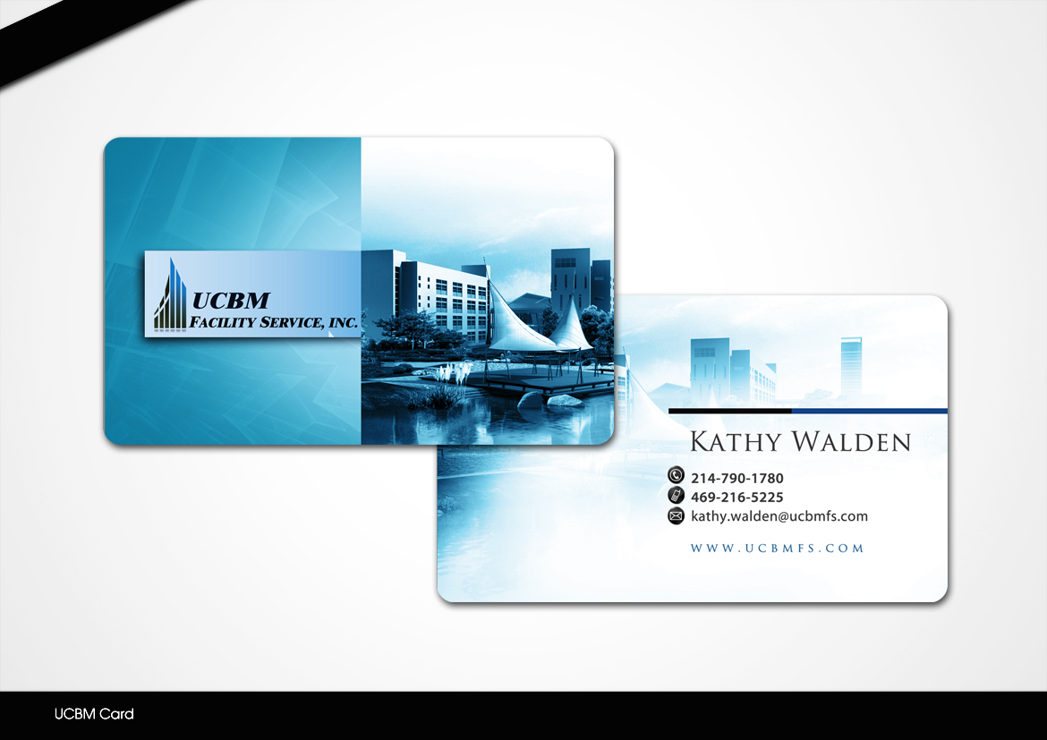 Karten-Design von disign für UCBM Facility Services | Design #2726044