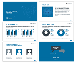 PowerPoint template for large technology company | PowerPoint Design by GliderGraphx