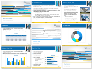 PowerPoint template for large technology company | PowerPoint Design by Carla T.