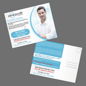 Diseño de Postal por aspiremedia para Candice Companies LLC | Diseño: #17463540
