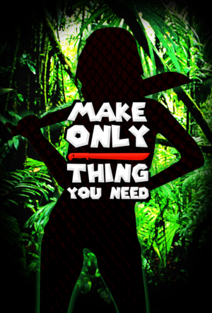 The naked jungle approach - challenging the unknown | Poster Design by Synthesis