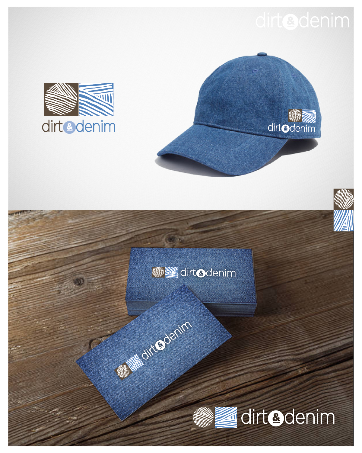 Logo Design by Bittersweet for Dirt & Denim | Design #17437086