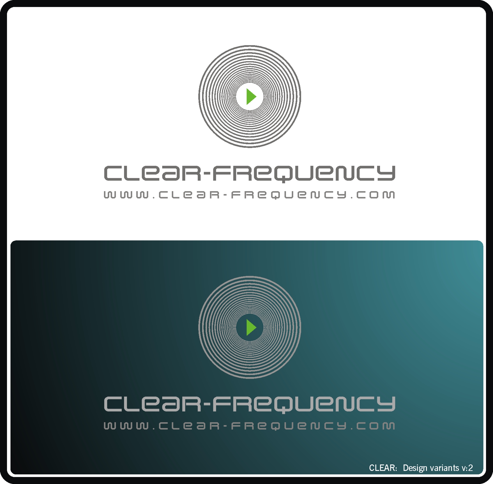 Logo Design by Anton@Lehnz for Clear Frequency | Design #44611