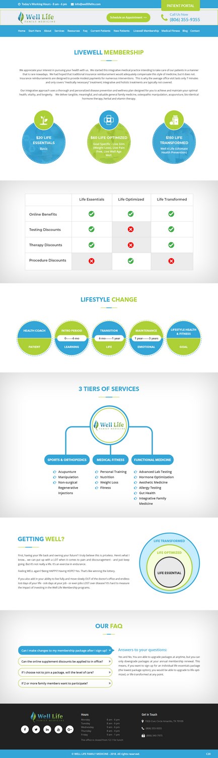 Web Design by pb for this project | Design #17844281