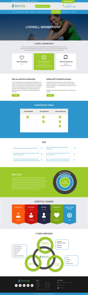 Web Design by pb for this project | Design: #18015404