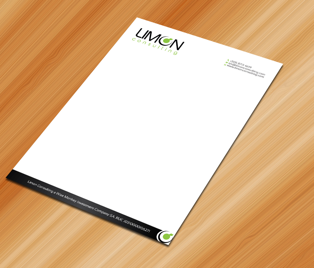 Stationery Design by Sarmishtha Chattopadhyay_loginchange for Wise Monkey SA | Design #2827083