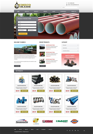Web Design by pb for this project | Design: #2740634