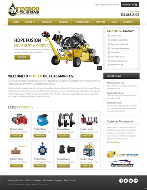 Web Design by pb for this project | Design: #2740636