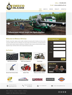 Web Design by pb for this project | Design: #2740642