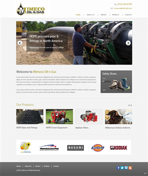 Web Design by pb for this project | Design: #2742513