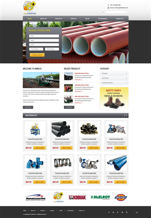 Web Design by pb for this project | Design: #2751336