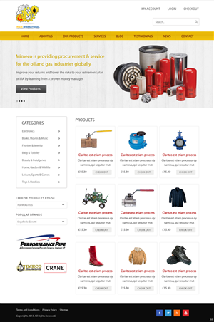 Web Design by pb for this project | Design: #2753322