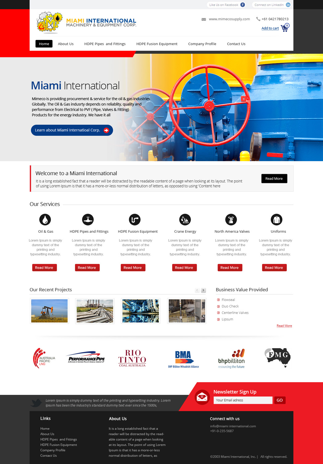 Web Design by OM for this project | Design #2758483