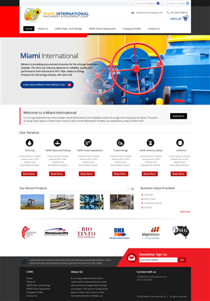 Web Design by OM for this project | Design: #2758483