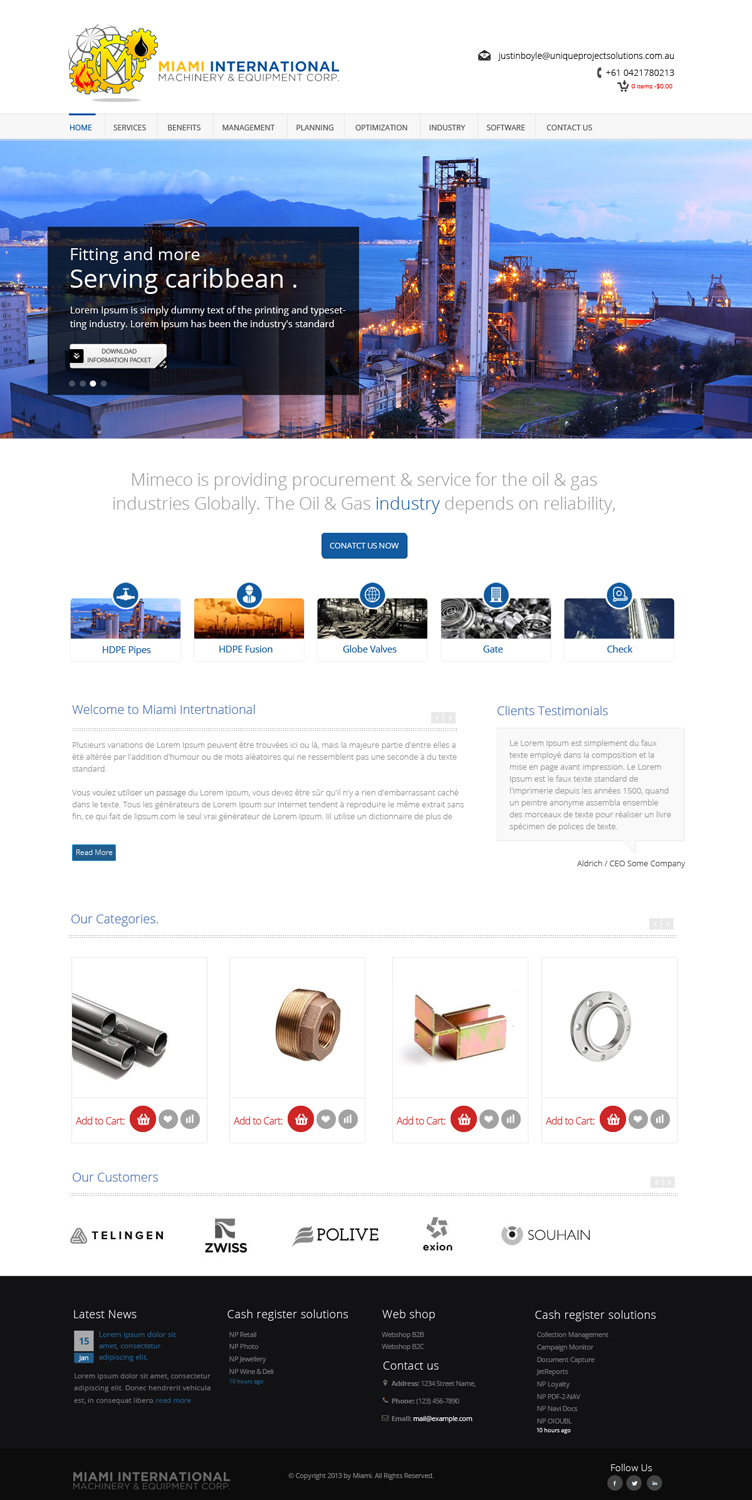 Web Design by OM for this project | Design #2758505
