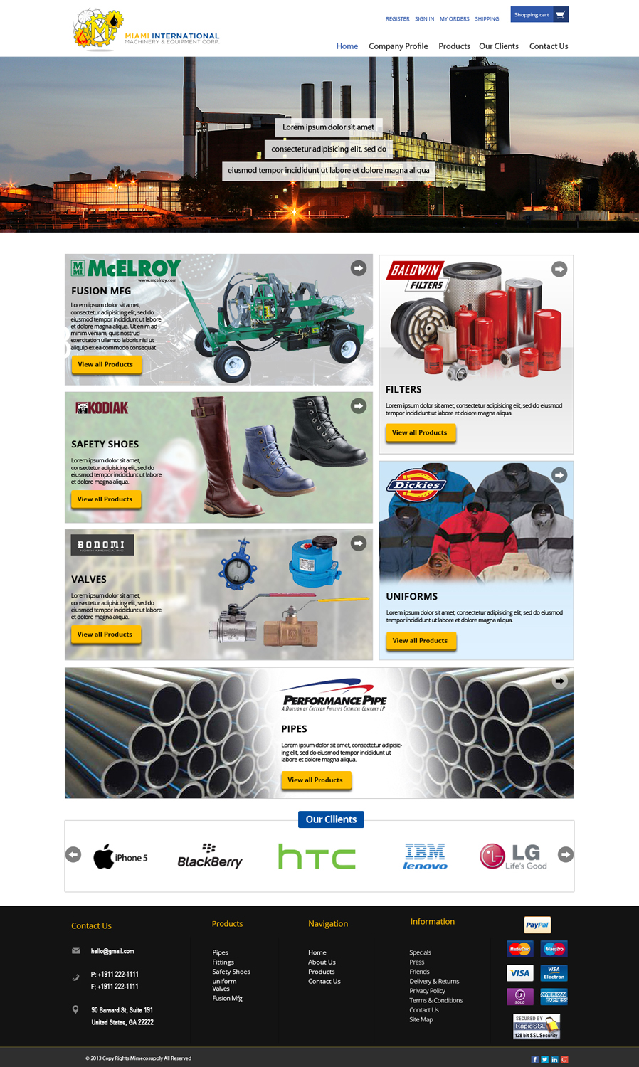 Web Design by OM for this project | Design #2759678
