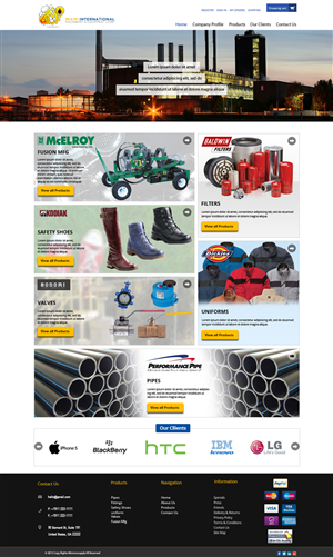 Web Design by OM for this project | Design: #2759678