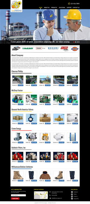Web Design by Sbss for this project | Design: #2739381